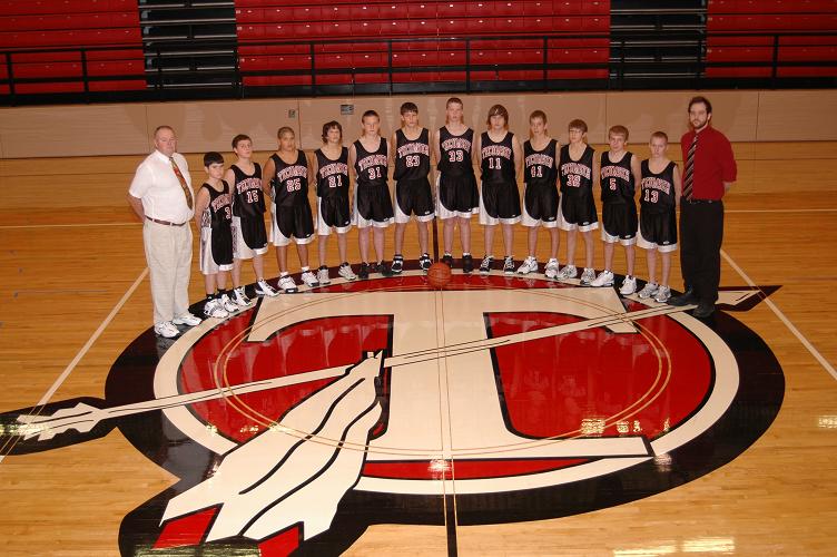2008-09 Tecumseh Arrows 7th Grade Basketball Team