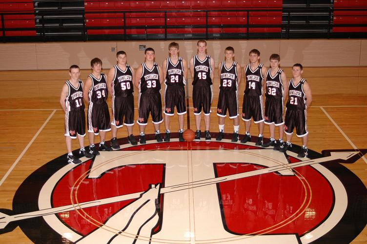 2008-09 Tecumseh Arrows Junior Varsity Basketball Team