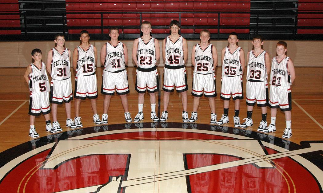 2009-10 Tecumseh Freshman Basketball Team
