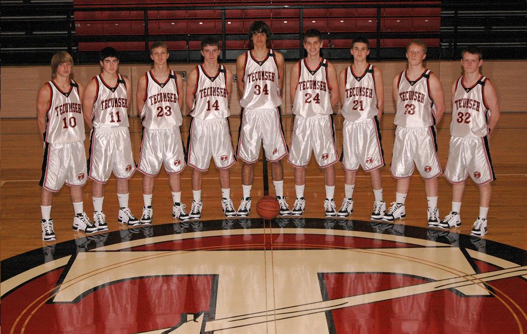 2009-10 Tecumseh JV Basketball Team