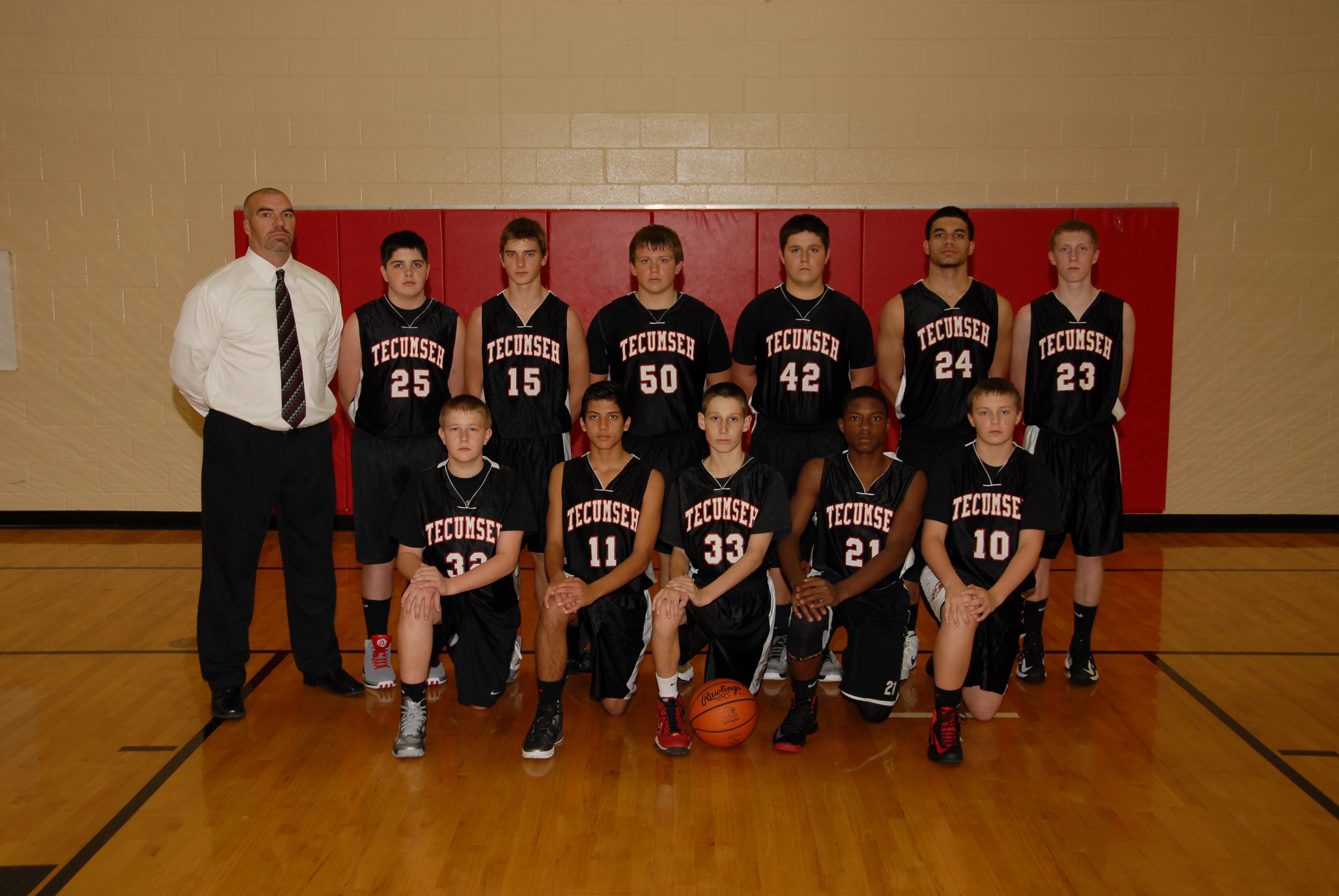 2011-12 Tecumseh 8th Grade Basketball Team